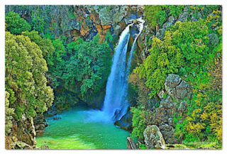 israel saar waterfall print Israel Saar Waterfall 0002
