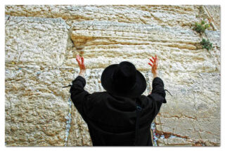 kotel man praying print Kotel Man Praying 0001
