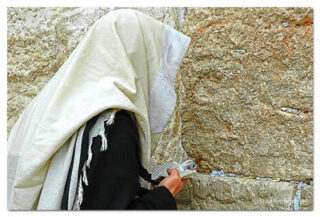 kotel man praying print Kotel Man Praying 0019