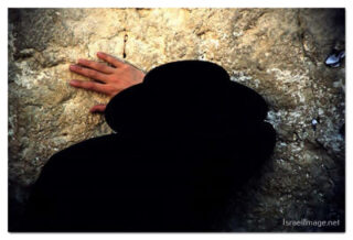 kotel man praying print Kotel Man Praying 0078